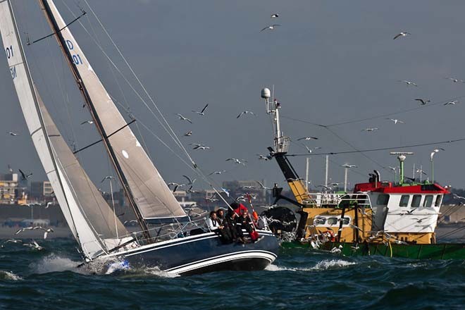 Delta Lloyd North Sea Regatta, start vuurschepen race, Scheveningen, the Netherlands 2011 © Sander van der Borch http://www.sandervanderborch.com